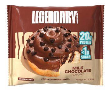 Булочка Legendary Foods Protein Sweet Roll Milk Chocolate 67г 10823 фото