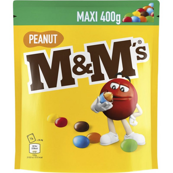 Драже M&M'S Peanut Large Size 400g 5077 фото