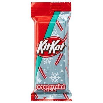 Шоколадний батончик Kit Kat Peppermint Stick Flavored Wafer Christmas Candy 15г 11171 фото