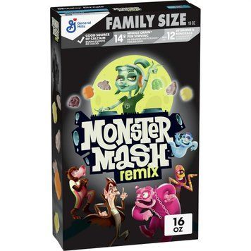 Сухий сніданок Monster Mash Remix Cereal with Monster Marshmallows Limited Edition 453.59g (Термін придатності до 15.05.2024р) 5638 фото