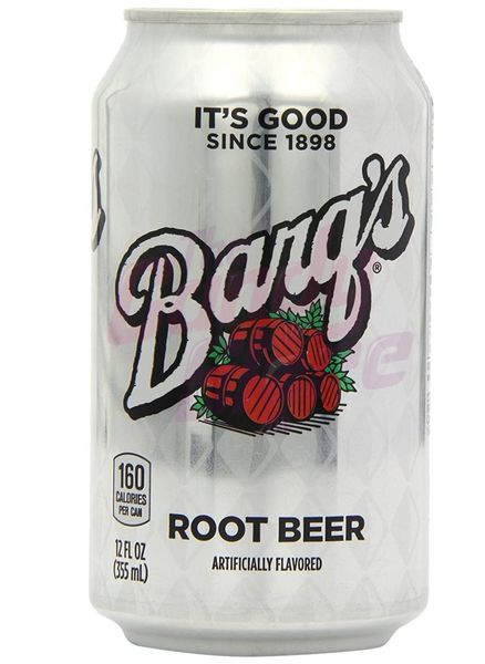 Газований напій Barq's Root Beer 355 ml (Прим'ята баночка) 5254 фото