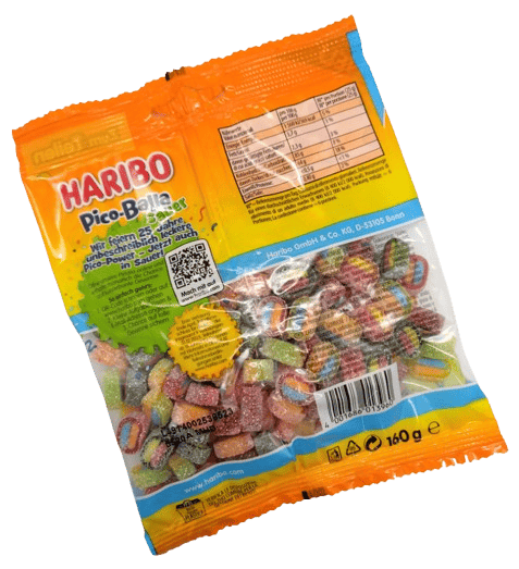 Жувальні цукерки Haribo Pico Balla Sour 160г 9140 фото