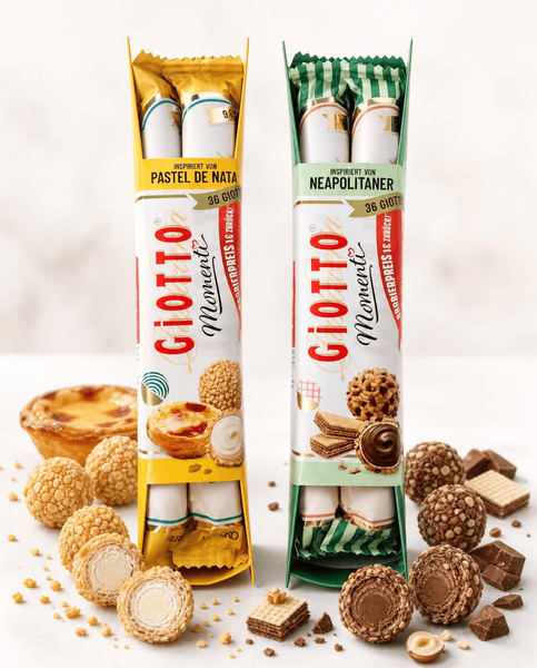 Цукерки Ferrero Giotto Momenti Pastel de Nata Mini Pastry Balls 154г 11592 фото