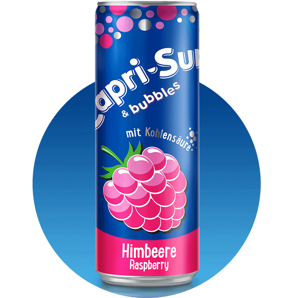 Газированный напиток Capri Sun Bubbles Raspberry 330мл 5015 фото