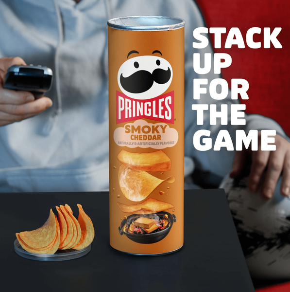 Чипсы Pringles Smoky Cheddar 156г 9877 фото