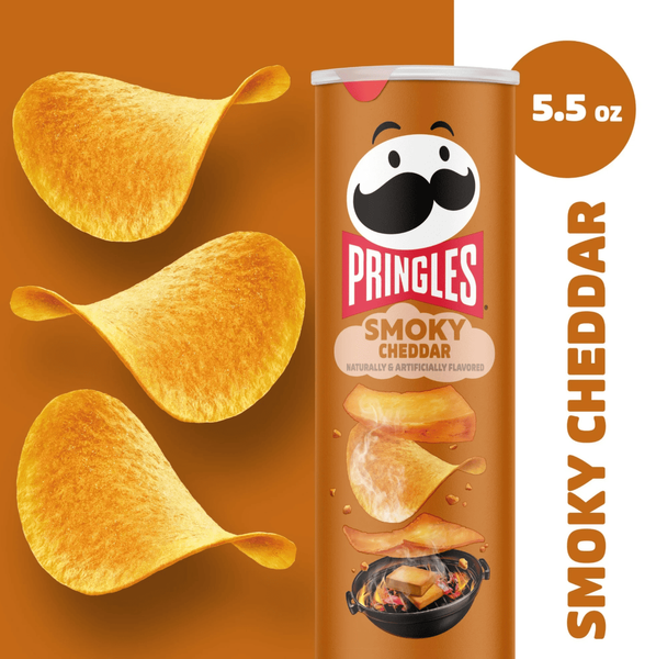 Чипсы Pringles Smoky Cheddar 156г 9877 фото