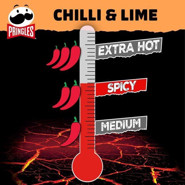 Чипсы Pringles HOT Mexican Chilli Lime Flavour 160г 6077 фото