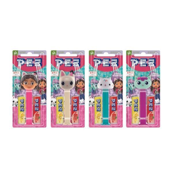 Диспенсер з цукерками Pez Gabby's Dollshouse 1+2 Impulse Packs 17g 5999 фото