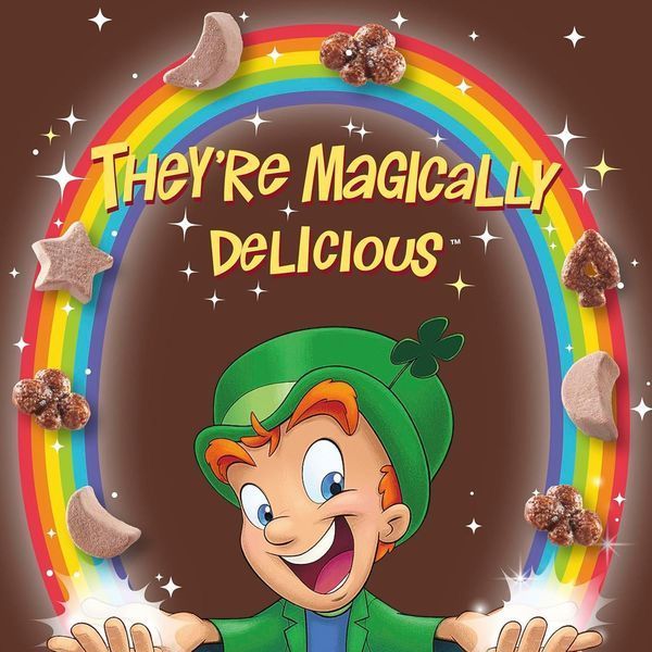 Сухий сніданок Lucky Charms Chocolatey Chocolate Cereal with Marshmallows 300г 10376 фото