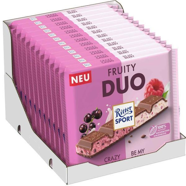 Шоколад Ritter Sport Fruity Duo, 218 г 6368 фото