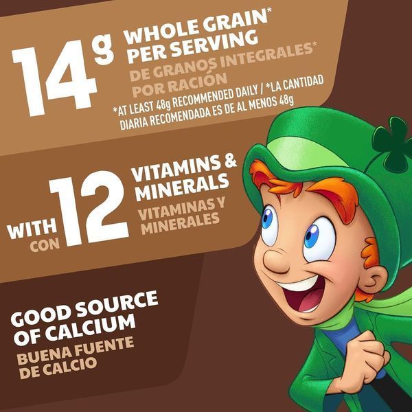 Сухий сніданок Lucky Charms Chocolatey Chocolate Cereal with Marshmallows 300г 10376 фото