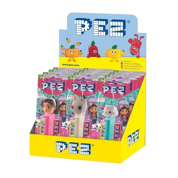 Диспенсер з цукерками Pez Gabby's Dollshouse 1+2 Impulse Packs 17g 5999 фото