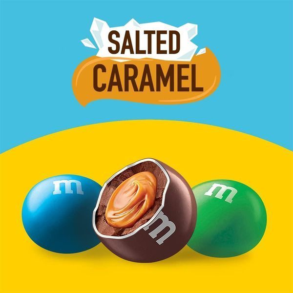 Драже M&M's Salted Caramel Milk Chocolate Bag 176г 8374 фото