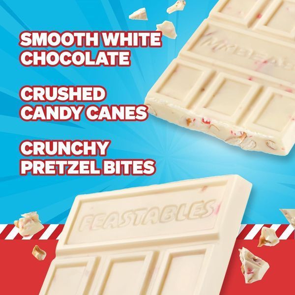 Шоколад&nbsp;Feastables MrBeast Pretzel Mint Fudge Crunch Bar 95г 10076 фото