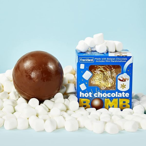 Шоколадна бомбочка Frankford Hot Chocolate Bomb Belgian 35г 9730 фото