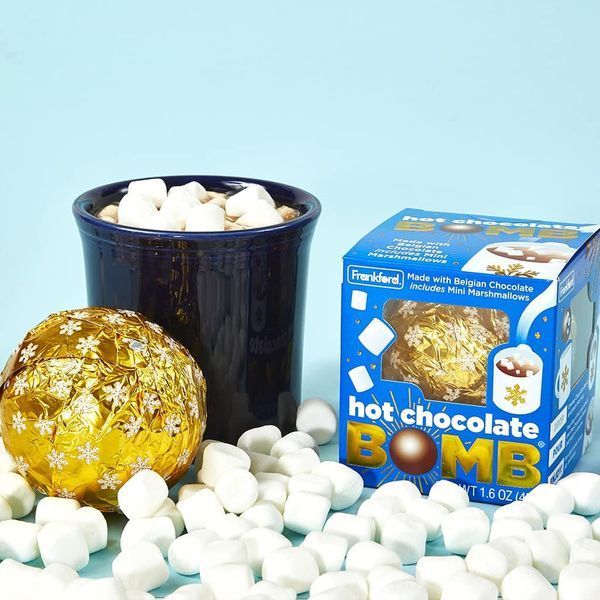 Шоколадна бомбочка Frankford Hot Chocolate Bomb Belgian 35г 9730 фото