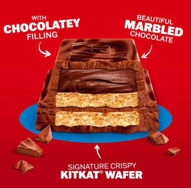 Шоколад KitKat Double Chocolate Sharing Bar 99г 8133 фото
