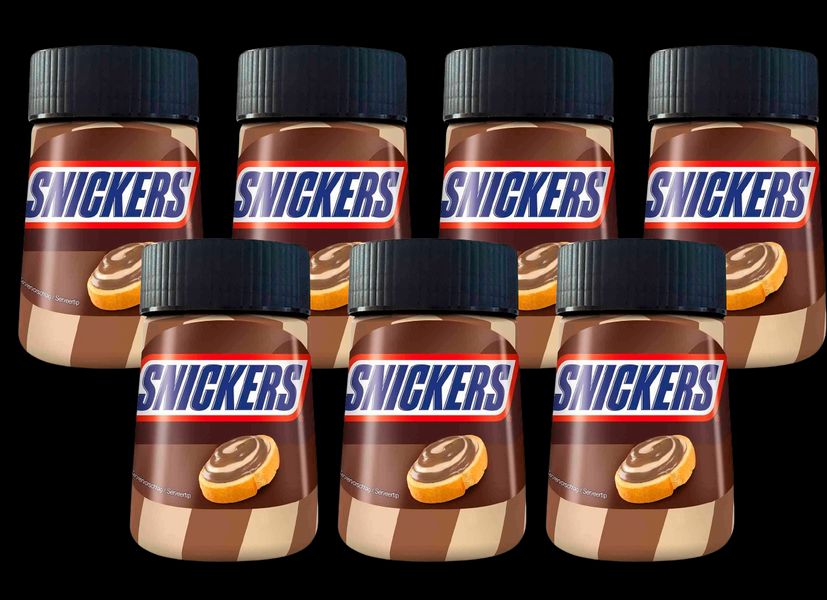 Шоколадна паста Snickers Brotaufstrich 350г 7117 фото