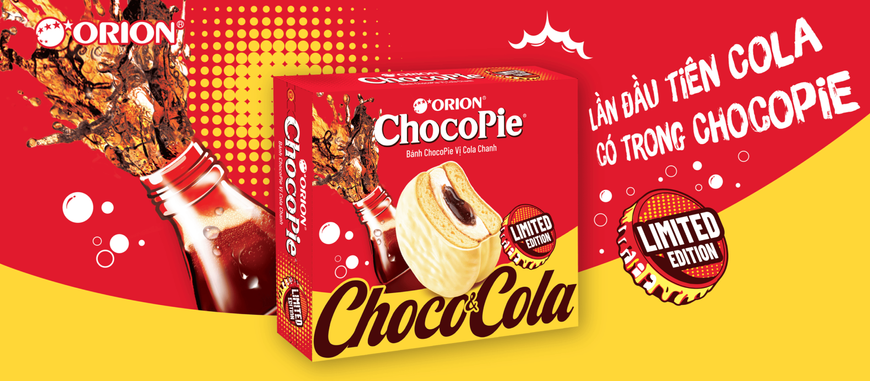 Печенье Orion ChocoPie Cola Lemon 12шт х 30г 10126 фото