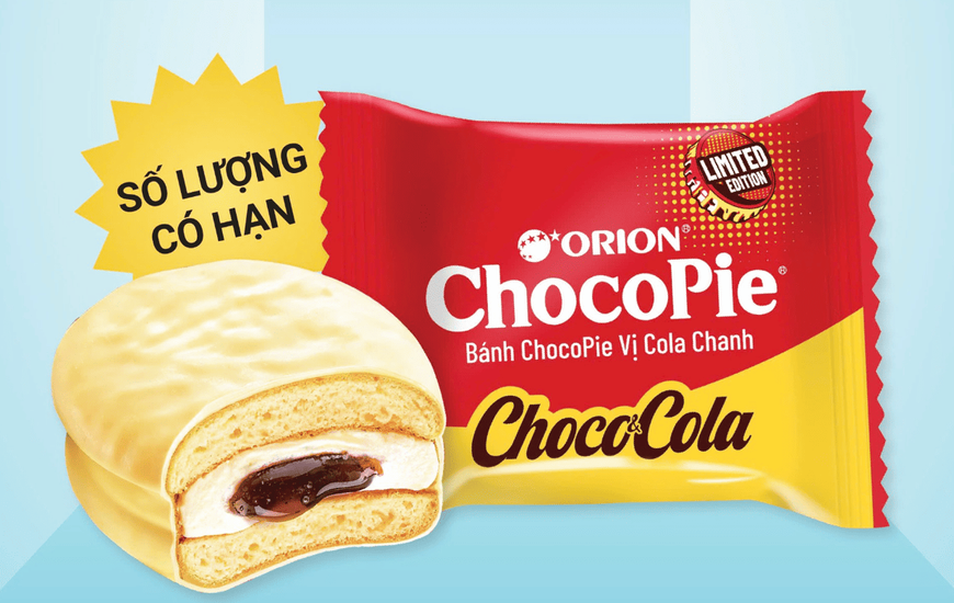 Печенье Orion ChocoPie Cola Lemon 12шт х 30г 10126 фото