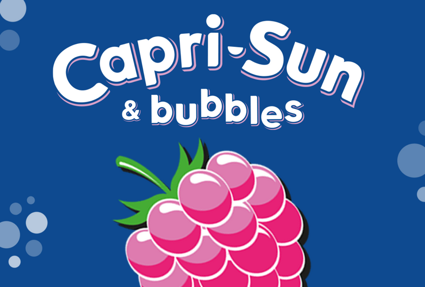 Газированный напиток Capri Sun Bubbles Raspberry 330мл 5015 фото