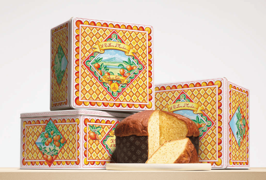 Панеттоне Fiasconaro Dolce & Gabbana Tangerine Panettone 1кг 9977 фото