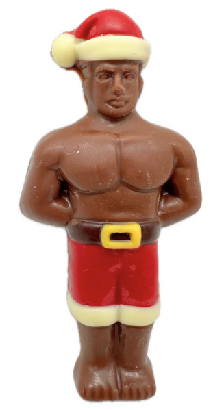 Шоколадная фигурка Санта The Perfect Man Milk Chocolate Ornament Bar 28 г 7904 фото