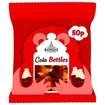 Жувальні цукерки Bonds of London Cola Bottles 50г 11886 фото