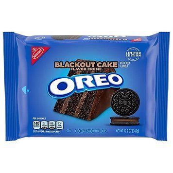 Печиво Oreo Blackout Cake Chocolate Limited Edition 345g 5079 фото