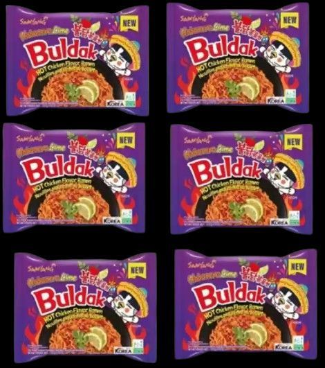 Лапша быстрого приготовления Samyang Buldak Habanero Lime Flavour Instant Noodles 135г 6740 фото