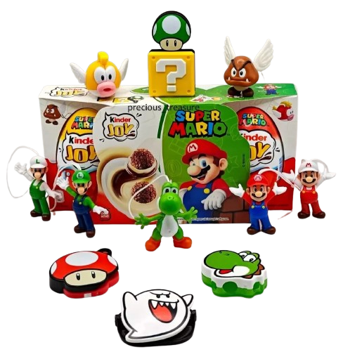 Набор шоколадных яиц Kinder Joy Super Mario 3шт 60 г 8425 фото