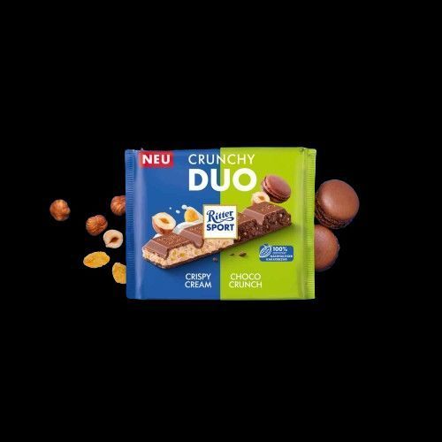 Шоколад Ritter Sport Crunchy Duo, 218 г 6369 фото