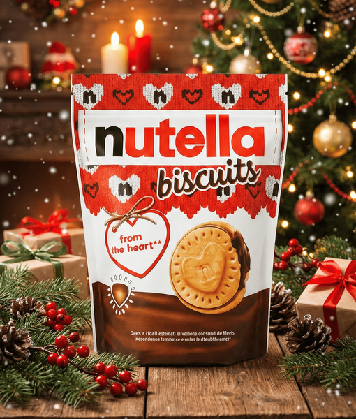 Печенье Ferrero Nutella Biscuits Christmas&nbsp;Winter Edition 304г 4292 фото