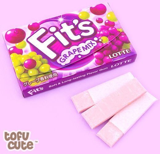Жуйка з Японії Lotte Fit's Gum - New Grape Mix 4766 фото