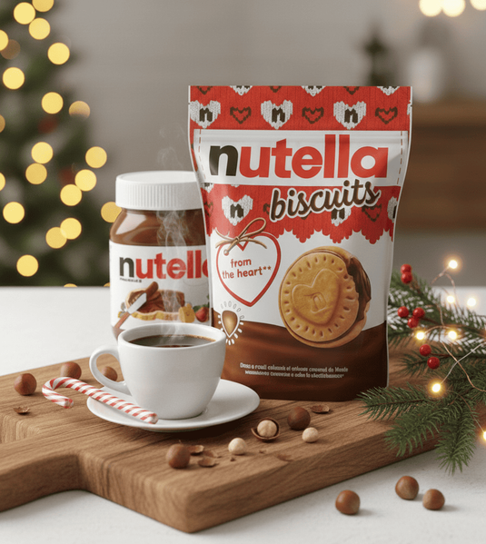 Печенье Ferrero Nutella Biscuits Christmas&nbsp;Winter Edition 304г 4292 фото
