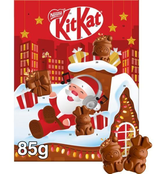 Різдвяний адвент календар Kit Kat 85 г 7379 фото