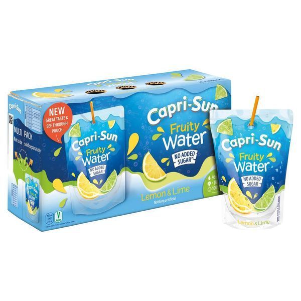 Сок Capri-Sun Fruity Water Lemon&Lime 200 ml 2586 фото