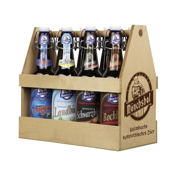Пивной подарочный набор M&ouml;nchshof Kulmbachs sympathisches Bier 8x0.5л 6814 фото