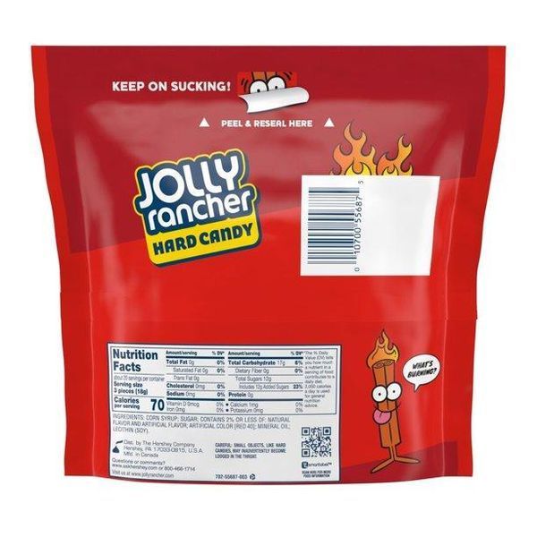 Острые Леденци JOLLY RANCHER Cinnamon Fire Hard 368g 2530 фото