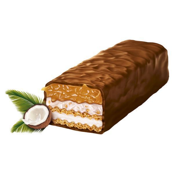 Вафельний батончик Knoppers Kokos Riegel 200g 6271 фото