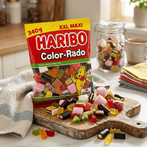 Жувальні цукерки Haribo Color-Rado XXL Maxi Pack 340г 10622 фото