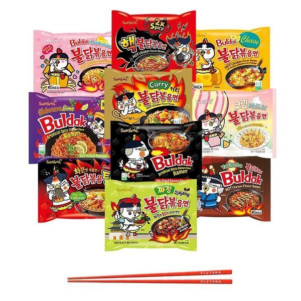Лапша быстрого приготовления Samyang Buldak Habanero Lime Flavour Instant Noodles 135г 6740 фото
