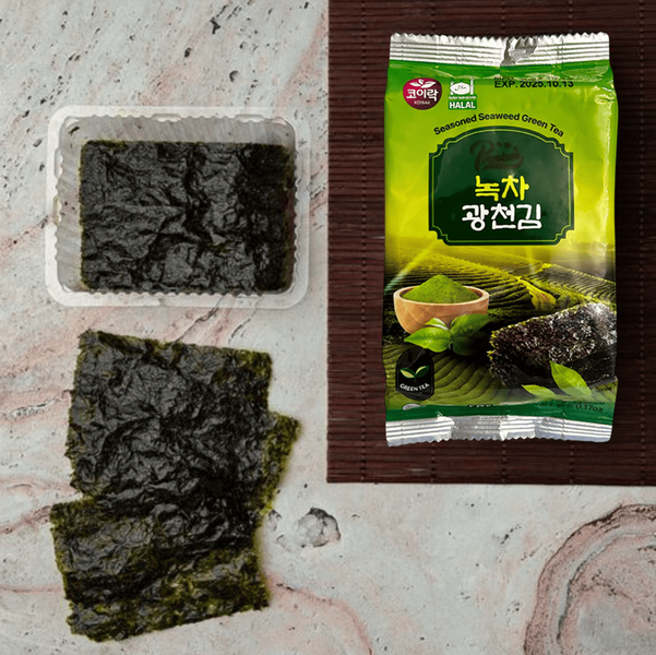 Чіпси Норі Koirak Seaweed Snack Green Tea Flavor 5г 11444 фото