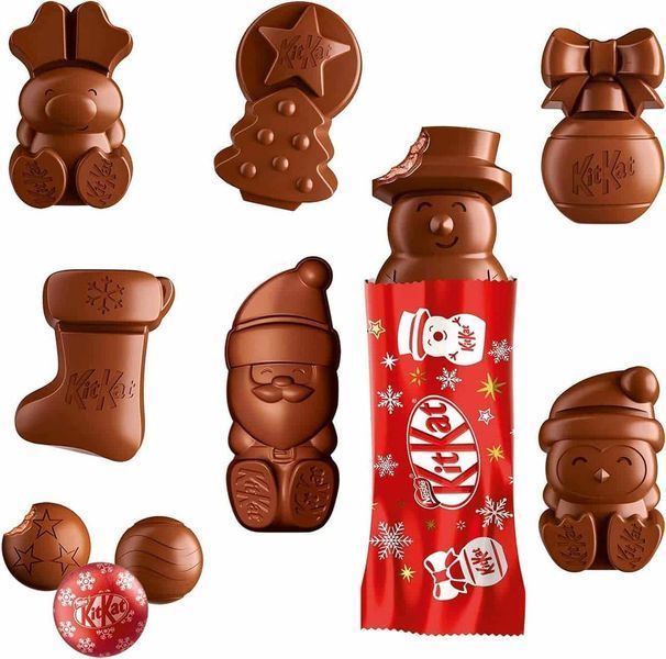 Різдвяний адвент календар Kit Kat 85 г 7379 фото