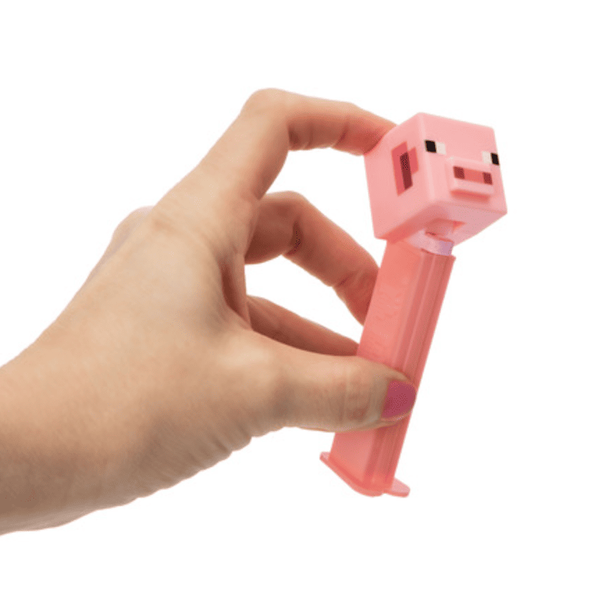 Диспенсер с конфетами Pez Minecraft Pig 17г 10572 фото