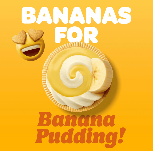 Печиво Oreo Banana Pudding Sandwich Cookies 303г 11836 фото