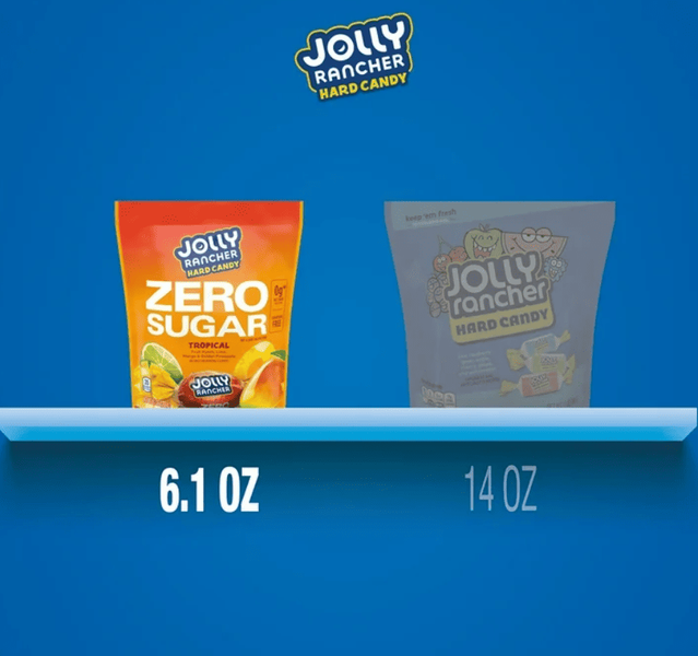 Леденцы Jolly Rancher Zero Sugar Tropical Fruit Flavored Hard Candy 172г 9542 фото
