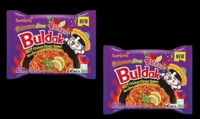 Лапша быстрого приготовления Samyang Buldak Habanero Lime Flavour Instant Noodles 135г 6740 фото