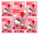 Адвент Календар із шоколадом Windel Hello Kitty Adventskalender Рожевий 75г 7606 фото 5