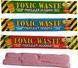 Жевательные конфеты Toxic Waste Nuclear Sludge Mini Chew Bars Bag 80г 8375 фото 5